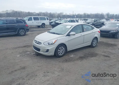 2016 Hyundai Accent Se из США, поврежденный, VIN KMHCT4AE6GU144754